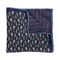 POCHETTE 33X33 100%SETA ORLO A MANO