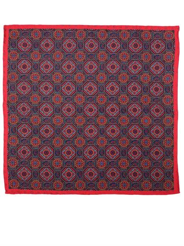 POCHETTE 33X33 100%SETA ORLO A MANO