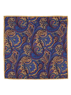 POCHETTE 33X33 100%SETA ORLO A MANO