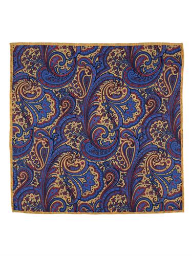 POCHETTE 33X33 100%SETA ORLO A MANO