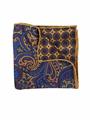 POCHETTE 33X33 100%SETA ORLO A MANO