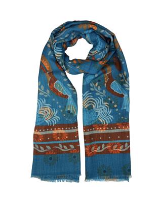 SCIARPA PARSIFAL DOUBLE FACE 100% LAMBSWOOL 70X200