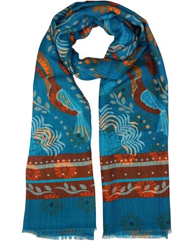 SCIARPA PARSIFAL DOUBLE FACE 100% LAMBSWOOL 70X195
