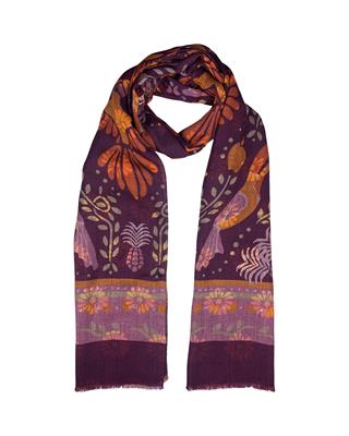 SCIARPA PARSIFAL DOUBLE FACE 100% LAMBSWOOL 70X200