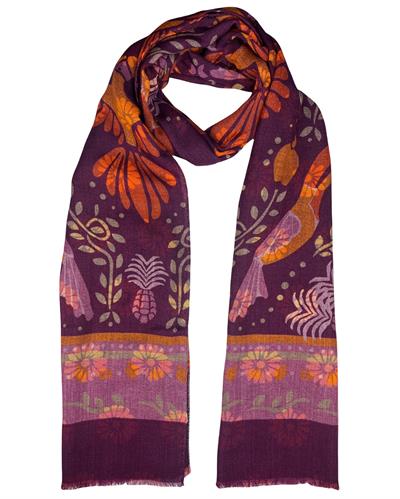 SCIARPA PARSIFAL DOUBLE FACE 100% LAMBSWOOL 70X195