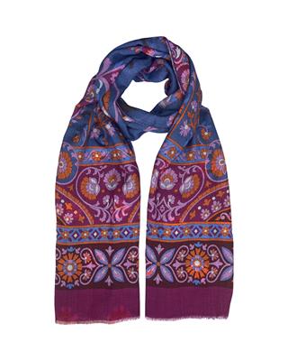 SCIARPA PARSIFAL DOUBLE FACE 100% LAMBSWOOL 70X200