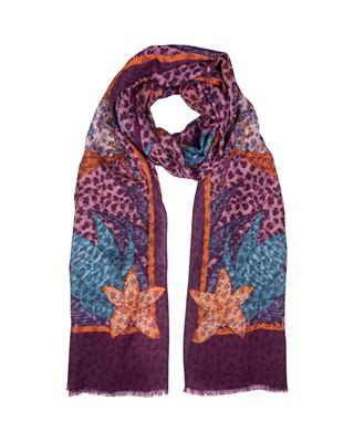 SCIARPA PARSIFAL DOUBLE FACE 100% LAMBSWOOL 70X200