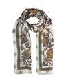 SCIARPA PARSIFAL DOUBLE FACE 100% LAMBSWOOL 70X200