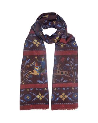 SCIARPA PARSIFAL DOUBLE FACE 100% LAMBSWOOL 70X200