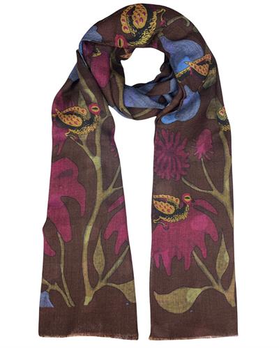 SCIARPA PARSIFAL DOUBLE FACE 100% LAMBSWOOL 70X195