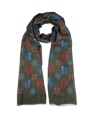 SCIARPA PARSIFAL DOUBLE FACE 100% LAMBSWOOL 70X200