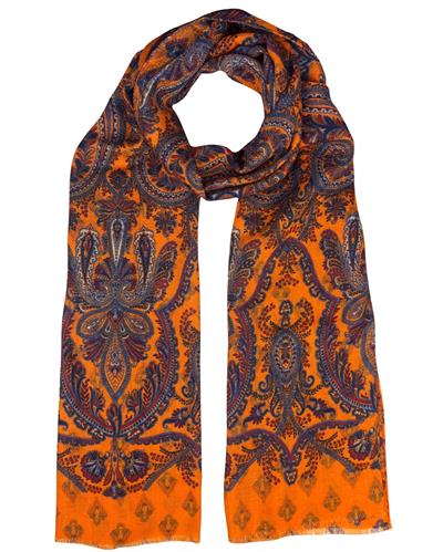 SCIARPA PARSIFAL DOUBLE FACE 100% LAMBSWOOL 70X195
