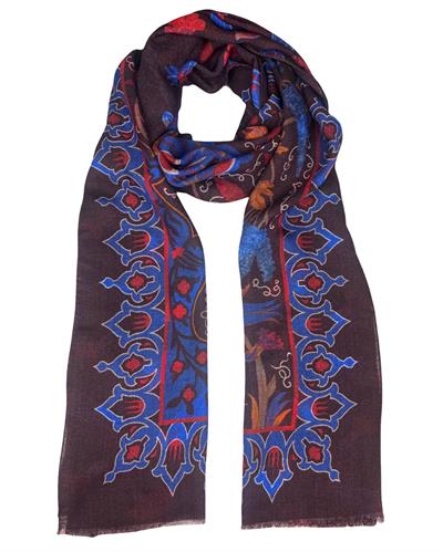 SCIARPA PARSIFAL DOUBLE FACE 100% LAMBSWOOL 70X195