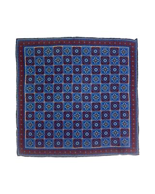 POCHETTE 33X33 100%LANA ORLO A MANO