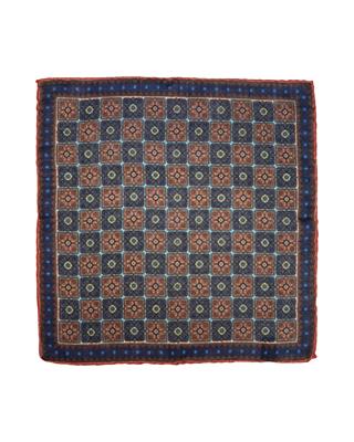 POCHETTE 33X33 100%LANA ORLO A MANO