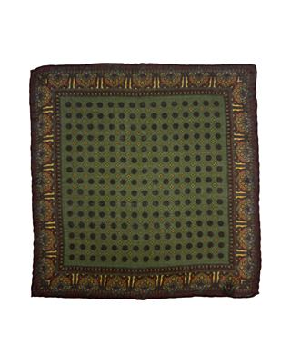 POCHETTE 33X33 100%LANA ORLO A MANO