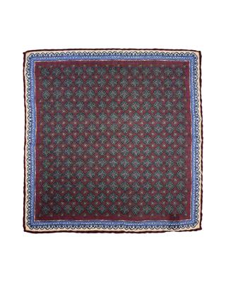 POCHETTE 33X33 100%LANA ORLO A MANO
