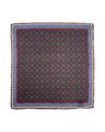 POCHETTE 33X33 100%LANA ORLO A MANO