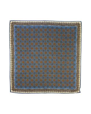 POCHETTE 33X33 100%LANA ORLO A MANO
