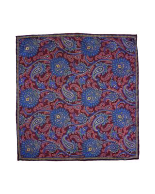 POCHETTE 33X33 100%SETA ORLO A MANO