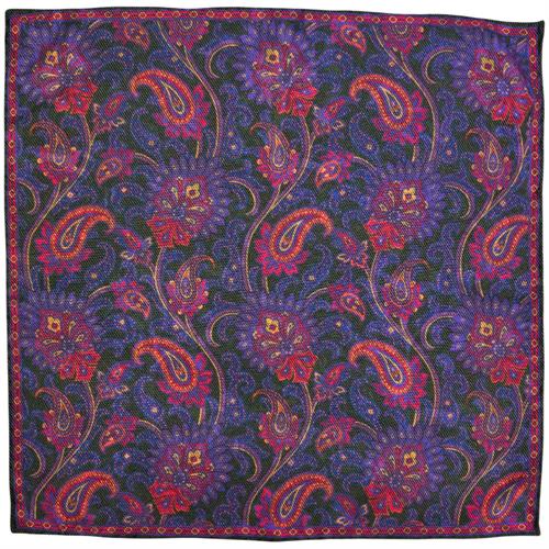 POCHETTE 33X33 100%SETA ORLO A MANO