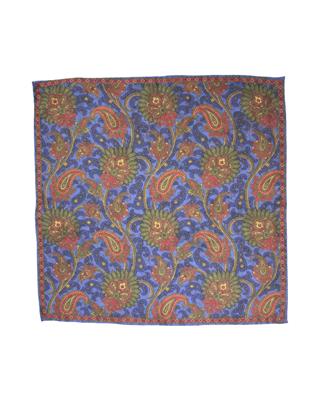 POCHETTE 33X33 100%SETA ORLO A MANO