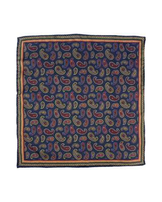 POCHETTE 33X33 100%SETA ORLO A MANO