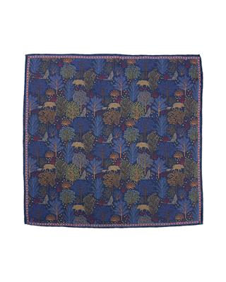 POCHETTE 33X33 100%SETA ORLO A MANO