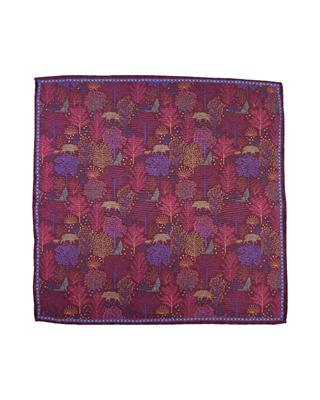 POCHETTE 33X33 100%SETA ORLO A MANO