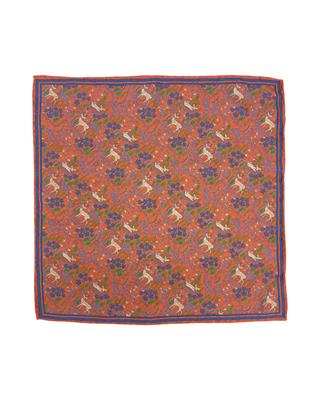 POCHETTE 33X33 100%SETA ORLO A MANO