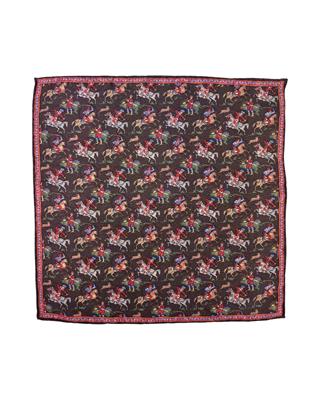 POCHETTE 33X33 100%SETA ORLO A MANO