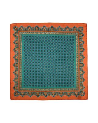POCHETTE 45X45 100%LANA ORLO A MANO