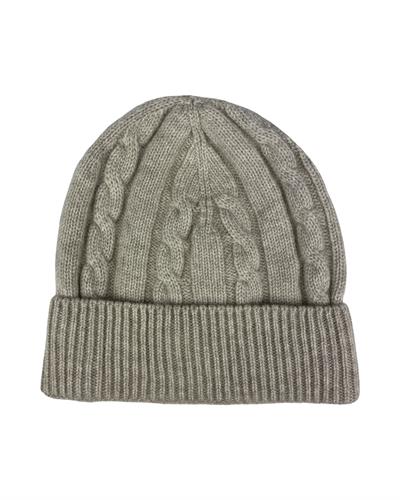 CAPPELLINO TRECCIA 100%CASHMERE