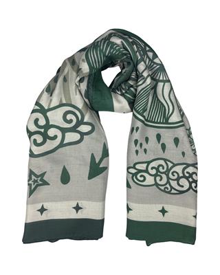 SQUARE-FOULARD 140X140 90%MODAL 10%CASHMERE