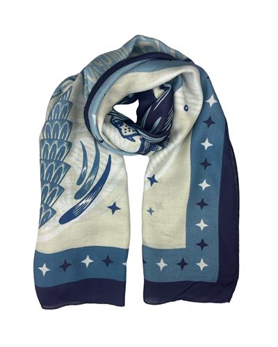 SQUARE-FOULARD 140X140 90%MODAL 10%CASHMERE