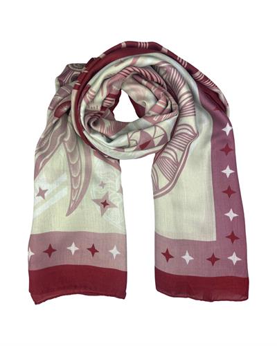 SQUARE-FOULARD 140X140 90%MODAL 10%CASHMERE