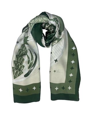 SQUARE-FOULARD 140X140 90%MODAL 10%CASHMERE