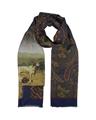 SCIARPA SCOTLAND TUBOLARE DOUBLE FACE 32X180 70%LANA 30%SETA