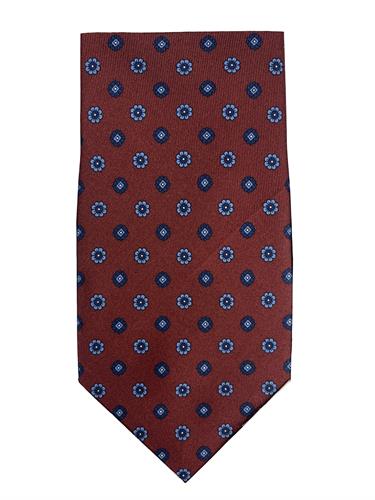 CRAVATTA BISHOP 100% SETA STAMPA