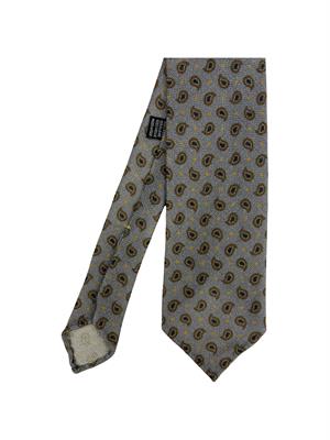 CRAVATTA SFODERATA CARDINAL 100%LANA STAMPA