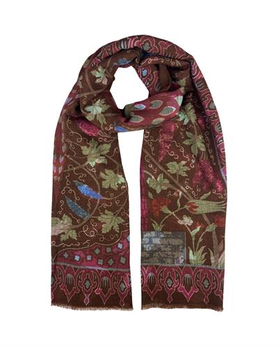 SCIARPA PARSIFAL DOUBLE FACE 100% LAMBSWOOL 70X195
