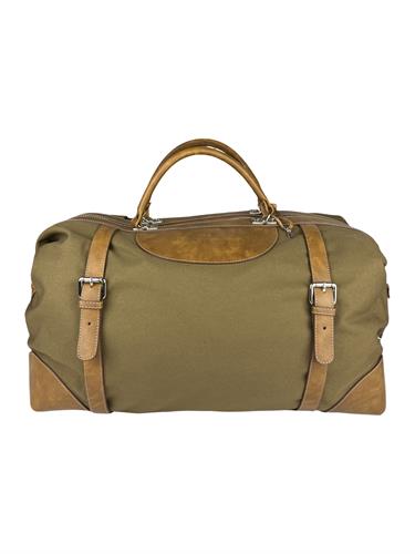 ERCOLANO BORSONE TESSUTO E PELLE 50X35X27