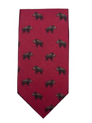 CRAVATTA CARDINAL 100% LANA STAMPA