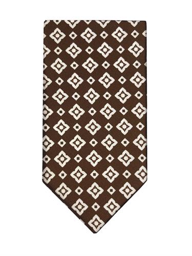 CRAVATTA BISHOP 100% SETA STAMPA