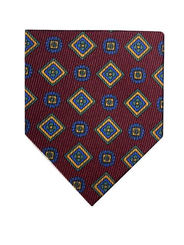 CRAVATTA BISHOP 100% SETA STAMPA