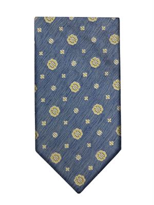 CRAVATTA NIZZA 44%SETA 34%LINO 22%COTONE