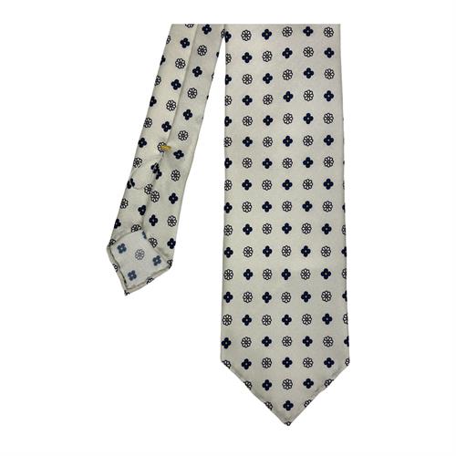 CRAVATTA SFODERATA BISHOP 100%SETA STAMPA