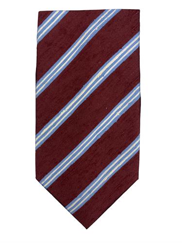 CRAVATTA SHANTUNG 100%SETA JACQUARD