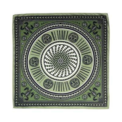 BANDANA 70X70 80%CO 20%SETA