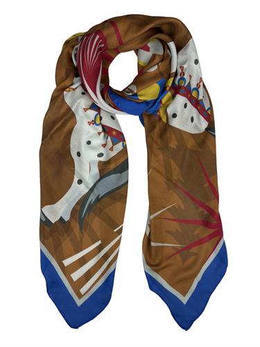 SQUARE-FOULARD 140X140 90%MODAL 10%CASHMERE